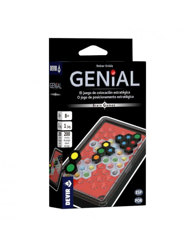 comprar genial brain games solitario de viaje