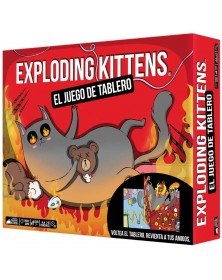 Comprar exploding kittens juego de tablero juego de mesa