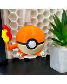 PKBola Charmander Impresión 3D