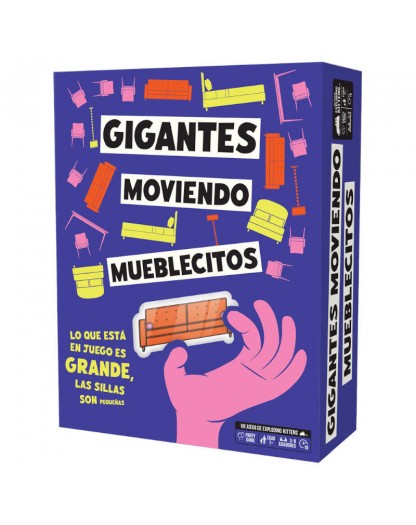 comprar gigantes moviendo mueblecitos juego de mesa party