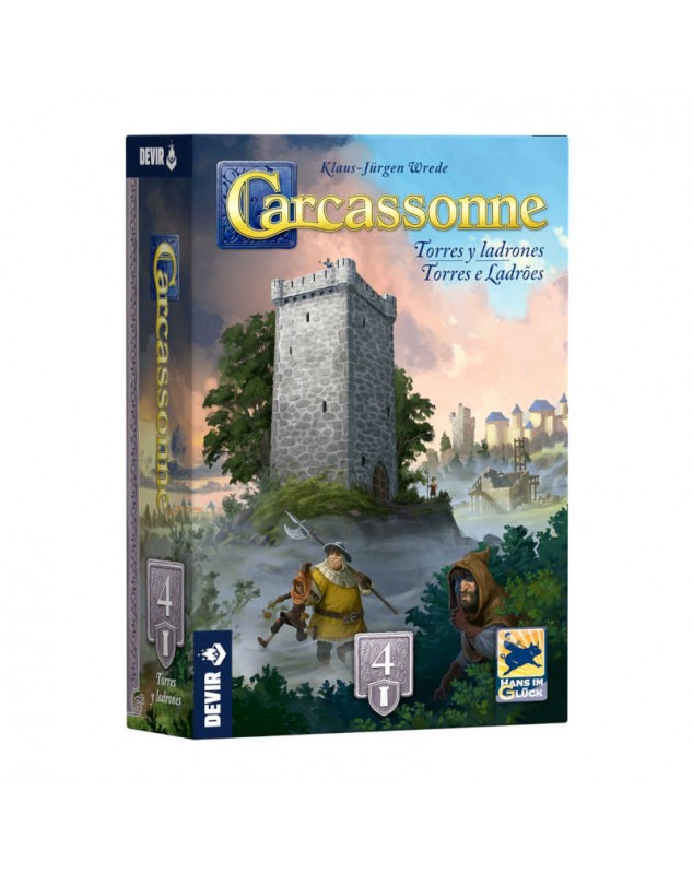 comprar carcassonne torres y ladrones