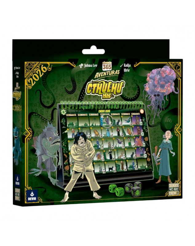 comprar calendario 365 adventures cthulhu