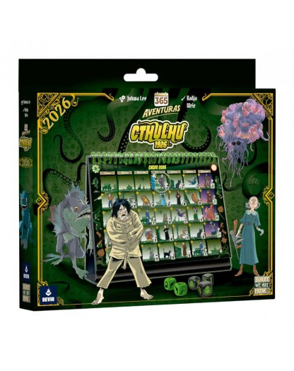 comprar calendario 365 adventures cthulhu