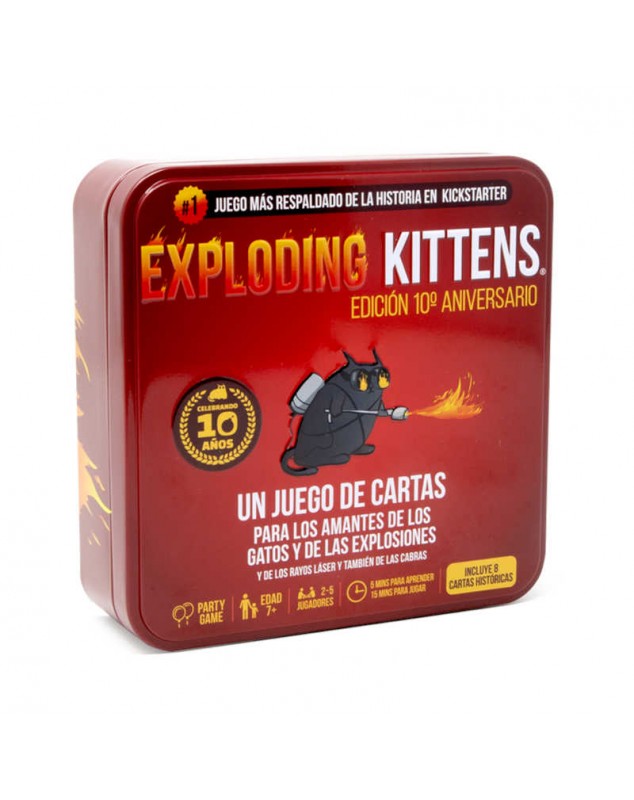 comprar exploding kittens decimo aniversario