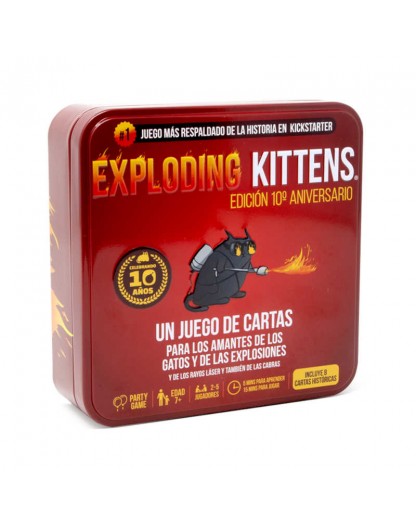 comprar exploding kittens decimo aniversario