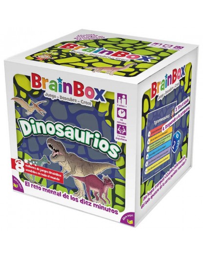 comprar juego de mesa de dinosaurios brainbox