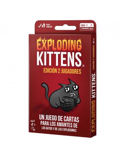 comprar exploding kittens dos jugadores barato kitens gatos explosivos