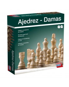 Ajedrez de madera