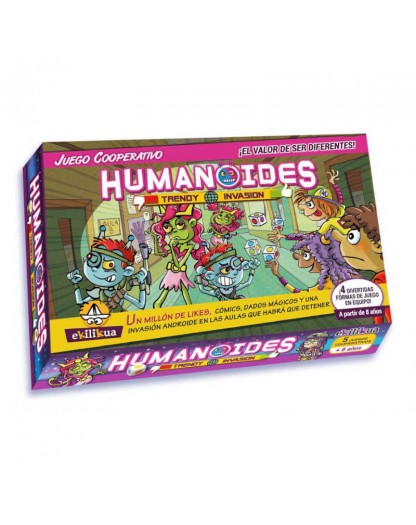 comprar humanoides juego de mesa cooperativo niños infantil