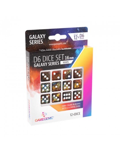 comprar dados d6 16mm mars gamegenic