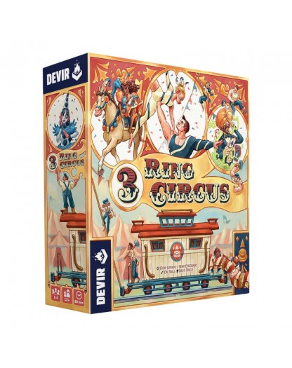 comprar 3 ring circuso juego de mesa de circo devir