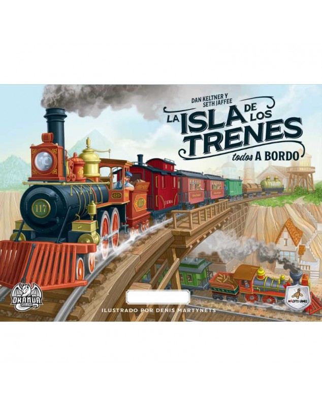 la isla de los trenes juego de mesa