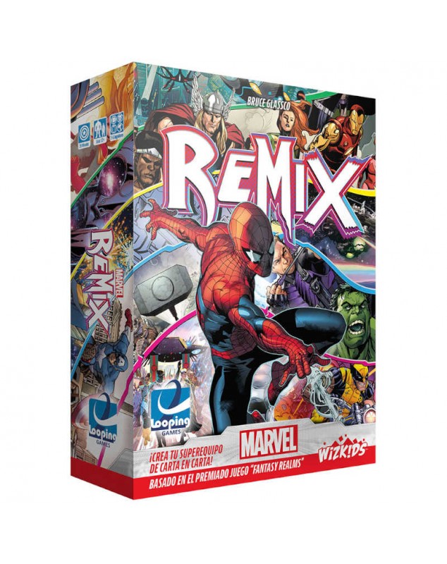 comprar marvel remix juego de cartas fantasy realms