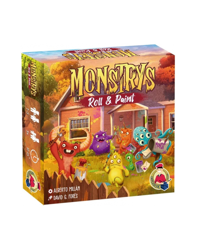 comprar monstrys roll and paint