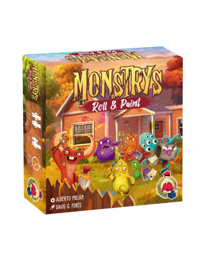 comprar monstrys roll and paint