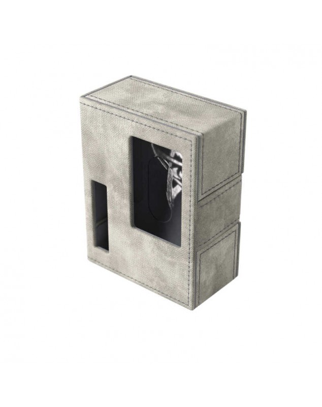 comprar deck box arkham horror investigador gris