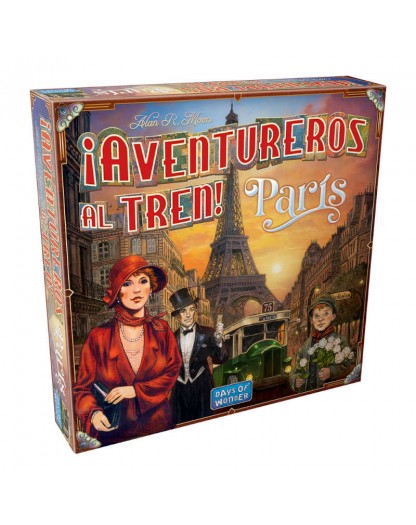 comprar juego de mesa aventureros al tren ticket to ride paris