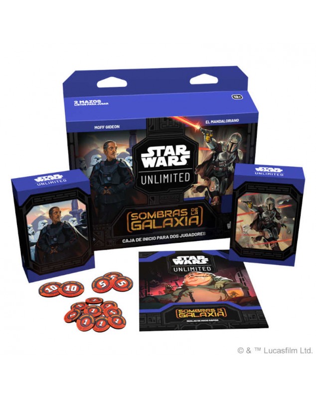comprar mazos de inicio star wars unlimited sombras de la galaxia comprar mazos de inicio star wars unlimited sombras de la galaxia