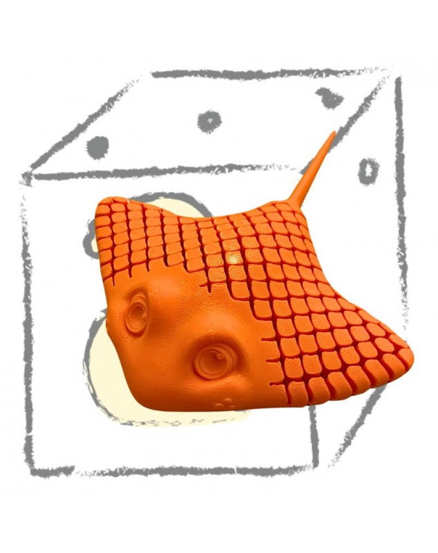 comprar manta raya impresa en 3D