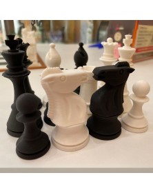 Piezas de Ajedrez Clásicas de Impresión 3D