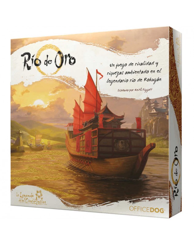 comprar juego de mesa leyenda cinco anillos rio de oro