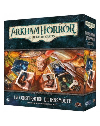 comprar arkham horror la conspiración de innsmouth investigadores
