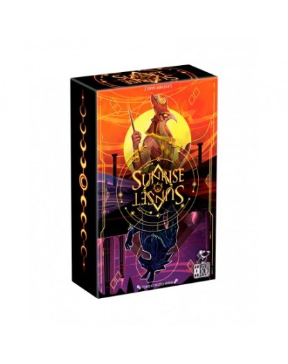 comprar Sunrise Sunset juego de cartas para dos tematica egipcia