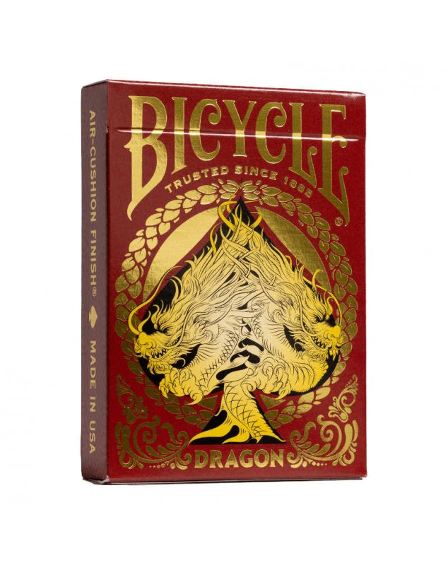 comprar naipes bicycle red dragon