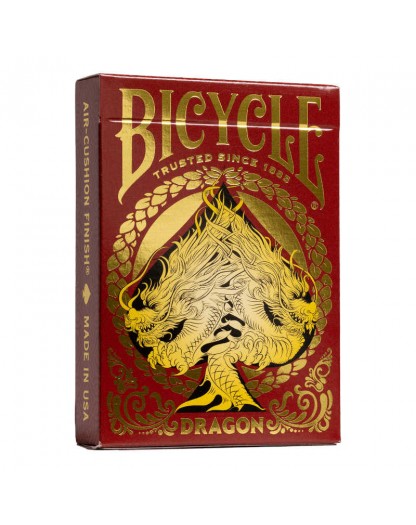 comprar naipes bicycle red dragon