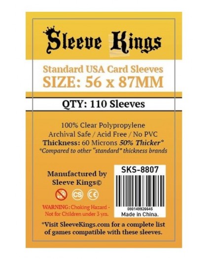 comprar fundas tamaño USA 56x87 sleeve kings