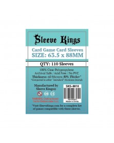 Fundas de cartas Sleeve Kings Card Game 63.5x88 (110 unidades)